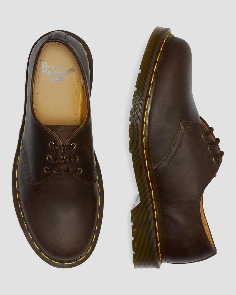 Dr Martens 1461 Crazy Horse Leren Oxford Schoenen Heren Bruin | NL 224VRW